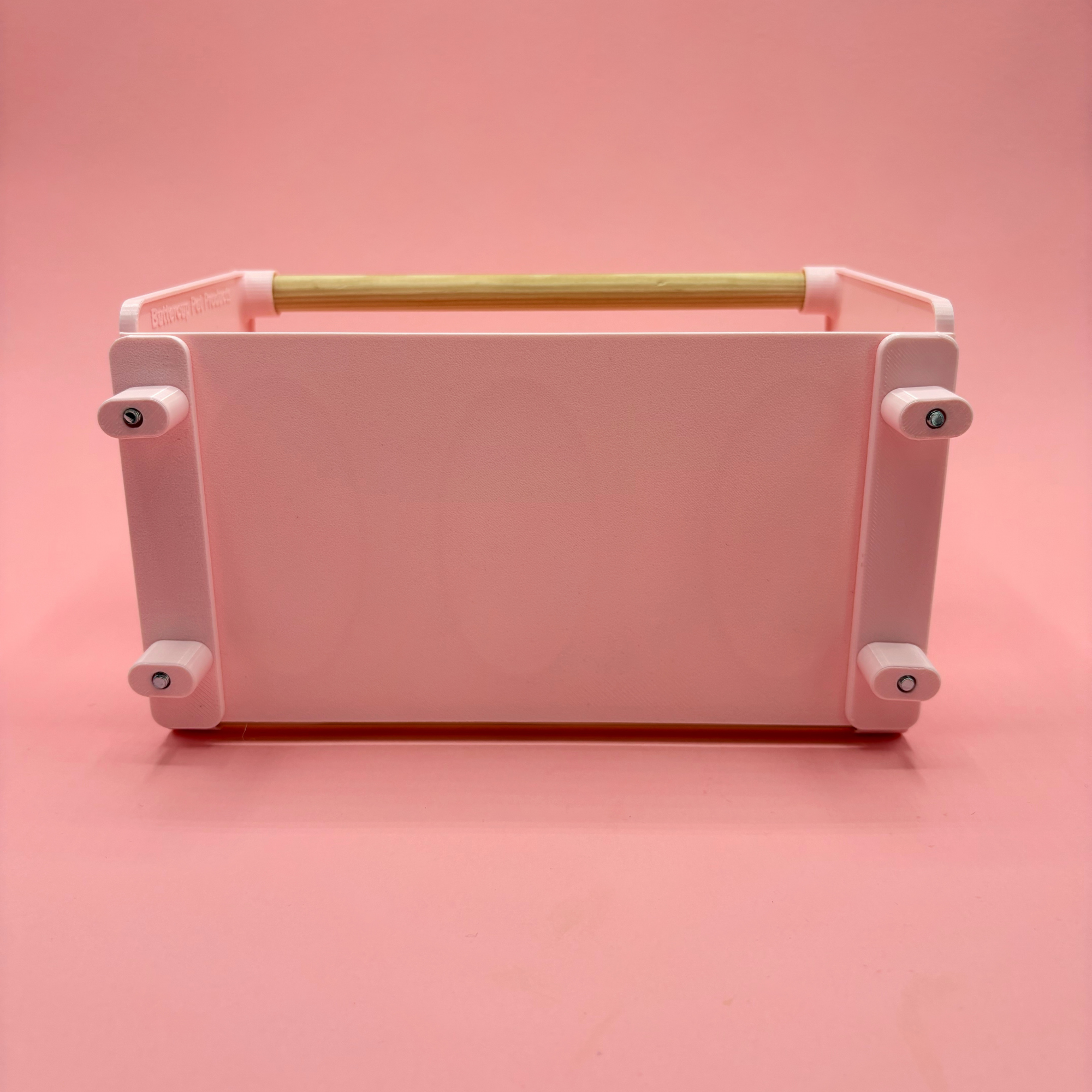 SINGLE Cage Mounted Hay Rack - Sky Blue - TRADE