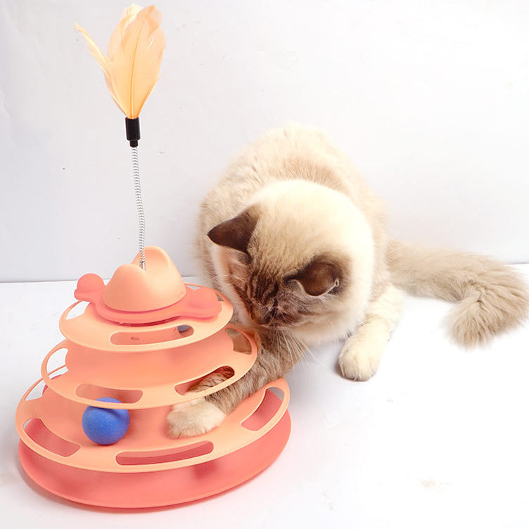 Ultimate Space Tower Play Board for Felines