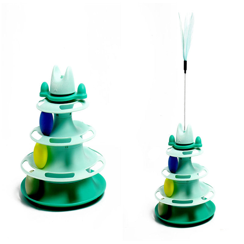 Ultimate Space Tower Play Board for Felines