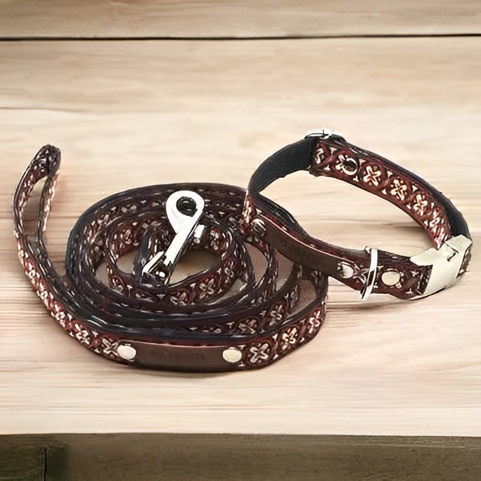 Finnigan's Bespoke Pup Collar Set